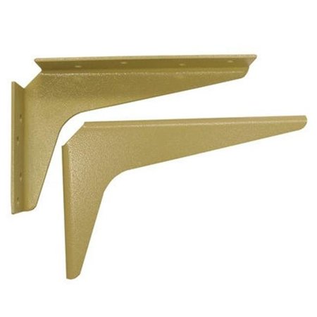 A & M HARDWARE A & M Hardware Am1818 A 18 In. X 18 In. Work Station Brackets - Almond AM1818 A